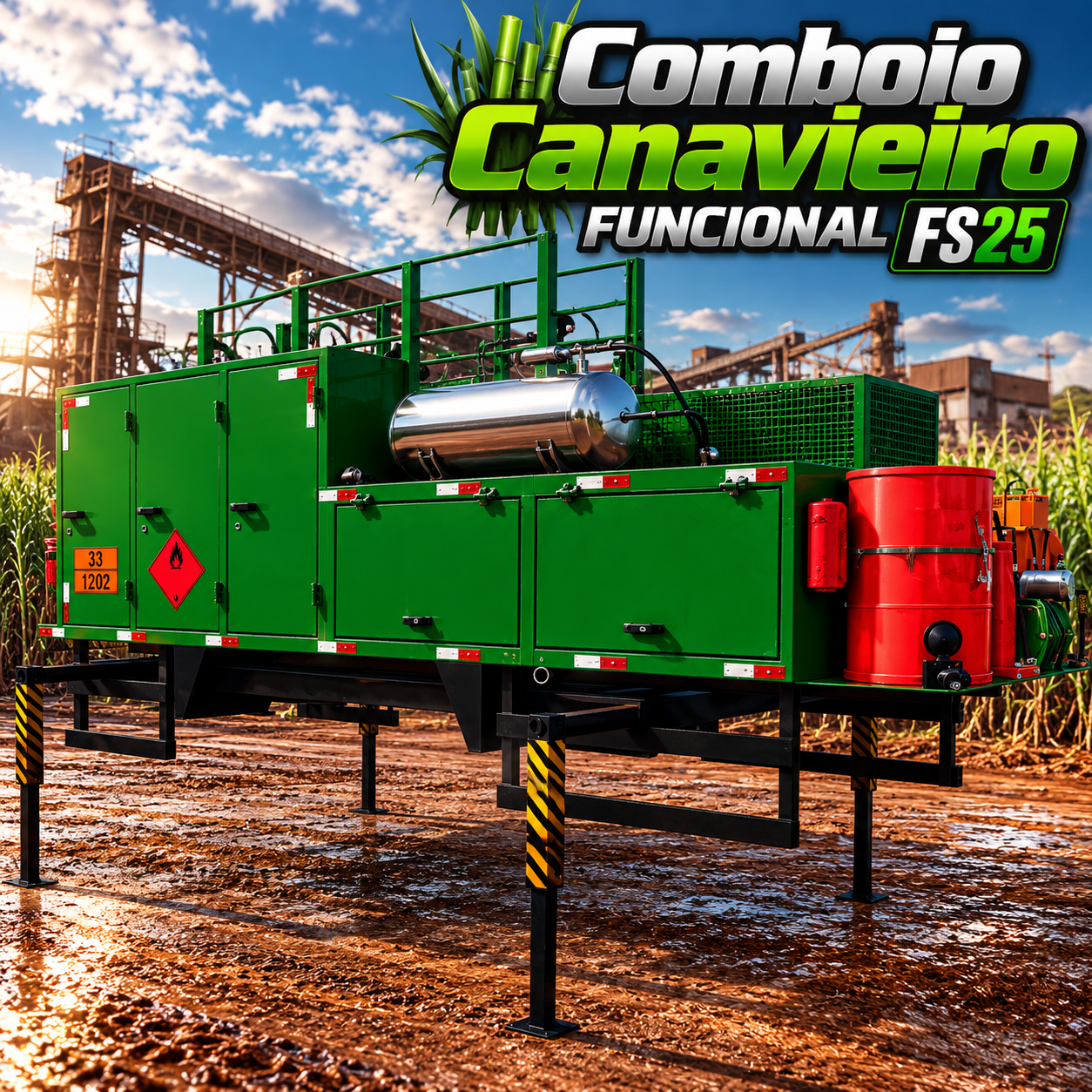 Comboio Canavieiro Funcional